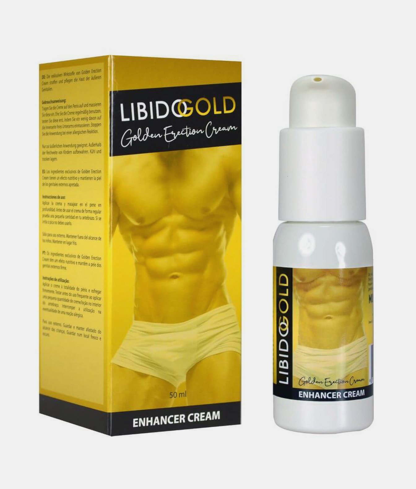 Libidogold Golden Erection Cream krem wzmacniający erekcję