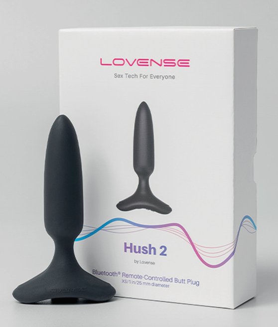 Lovense Hush 2 wibrujący korek analny