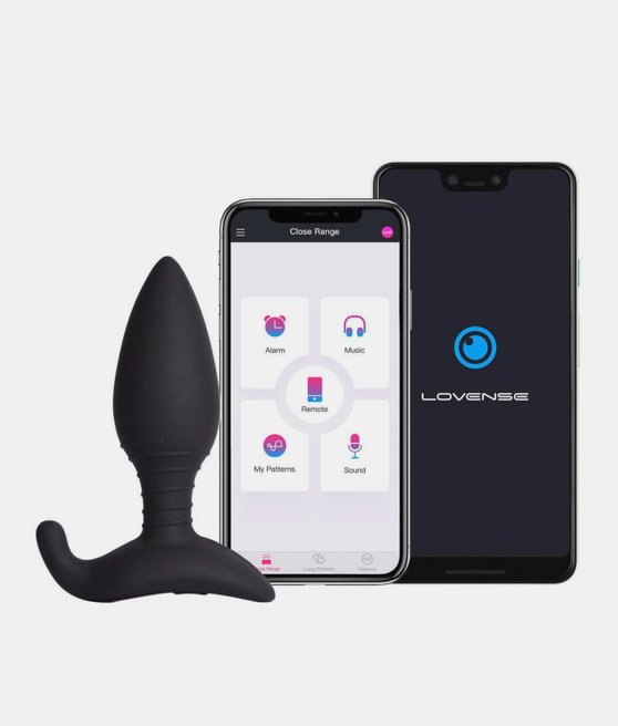 Lovense Hush wibrujący korek analny sterowany smartfonem