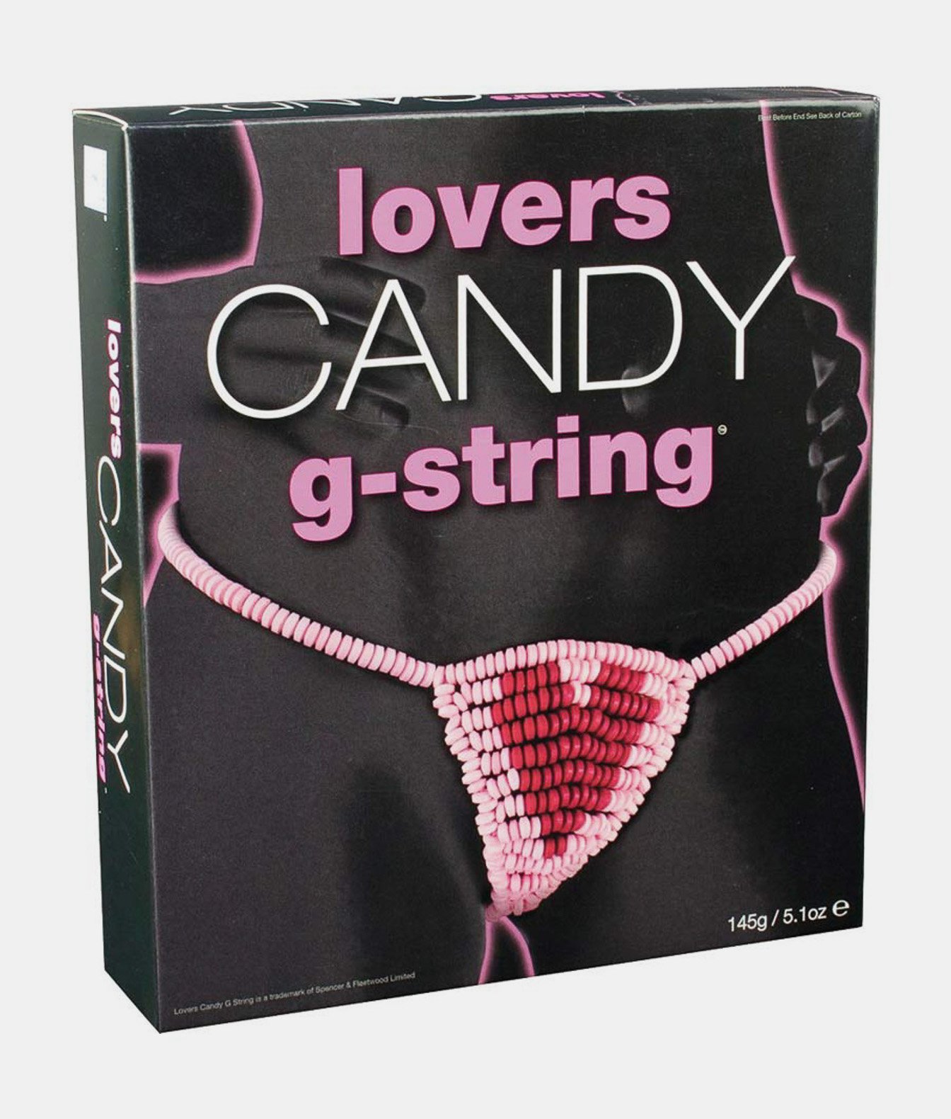 Lovers Candy G-String jadalne stringi z pudrowych cukierków