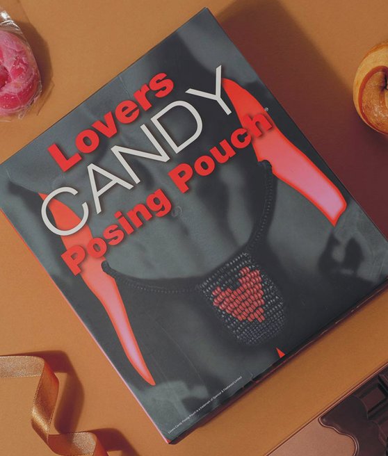 Lovers Candy Posing Pouch jadalne stringi dla mężczyzn