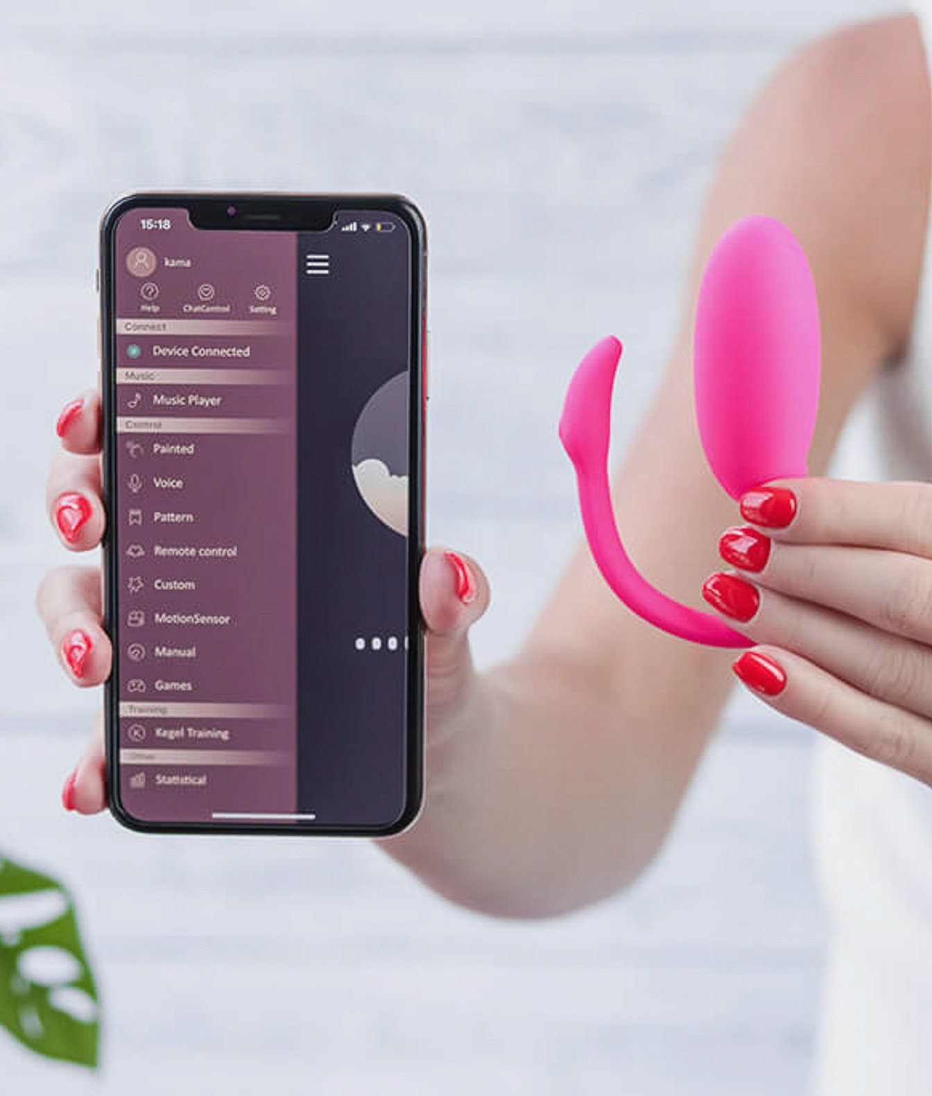 Magic Motion Flamingo wibrująca kulka z aplikacją na telefon