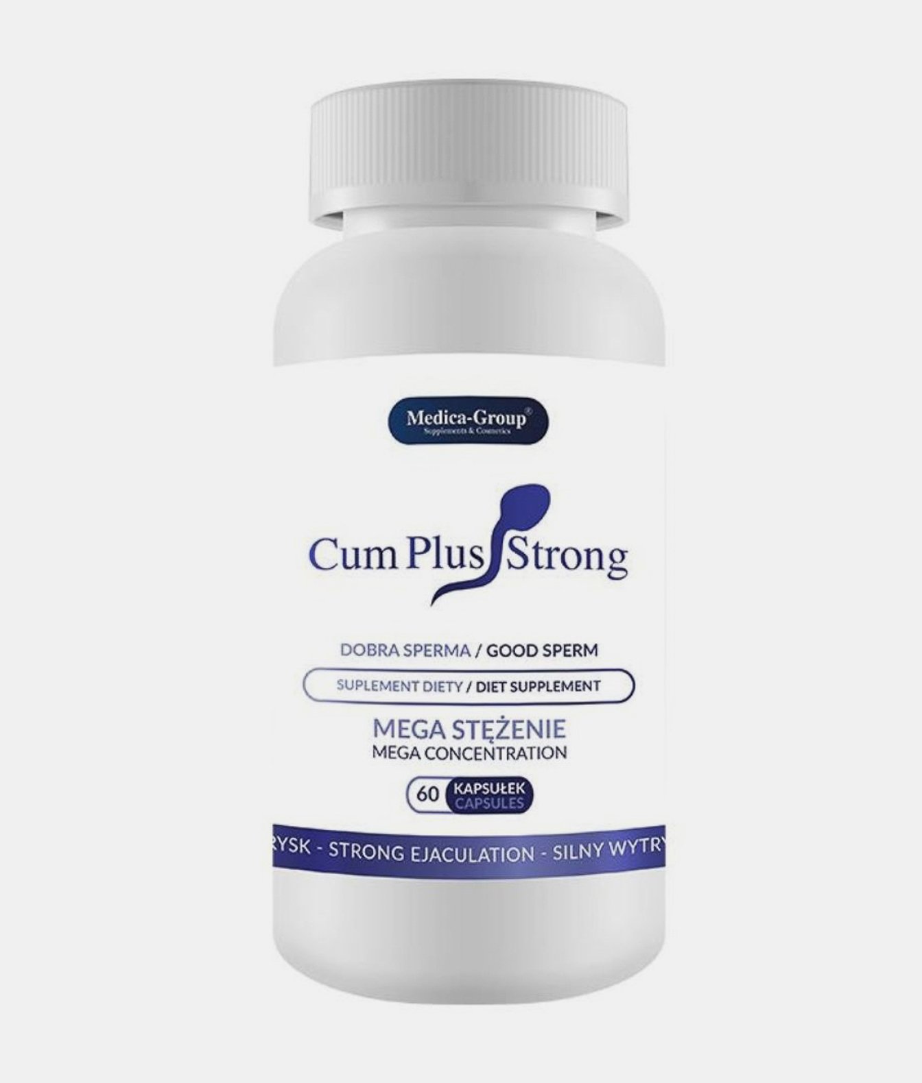 Medica-Group Cum Plus Strong kapsułki na silny wytrysk i poprawę smaku nasienia