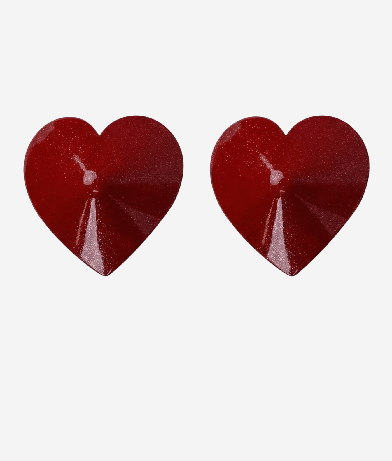 Mr. & Mrs. Metalowe nasutniki serca czerwone