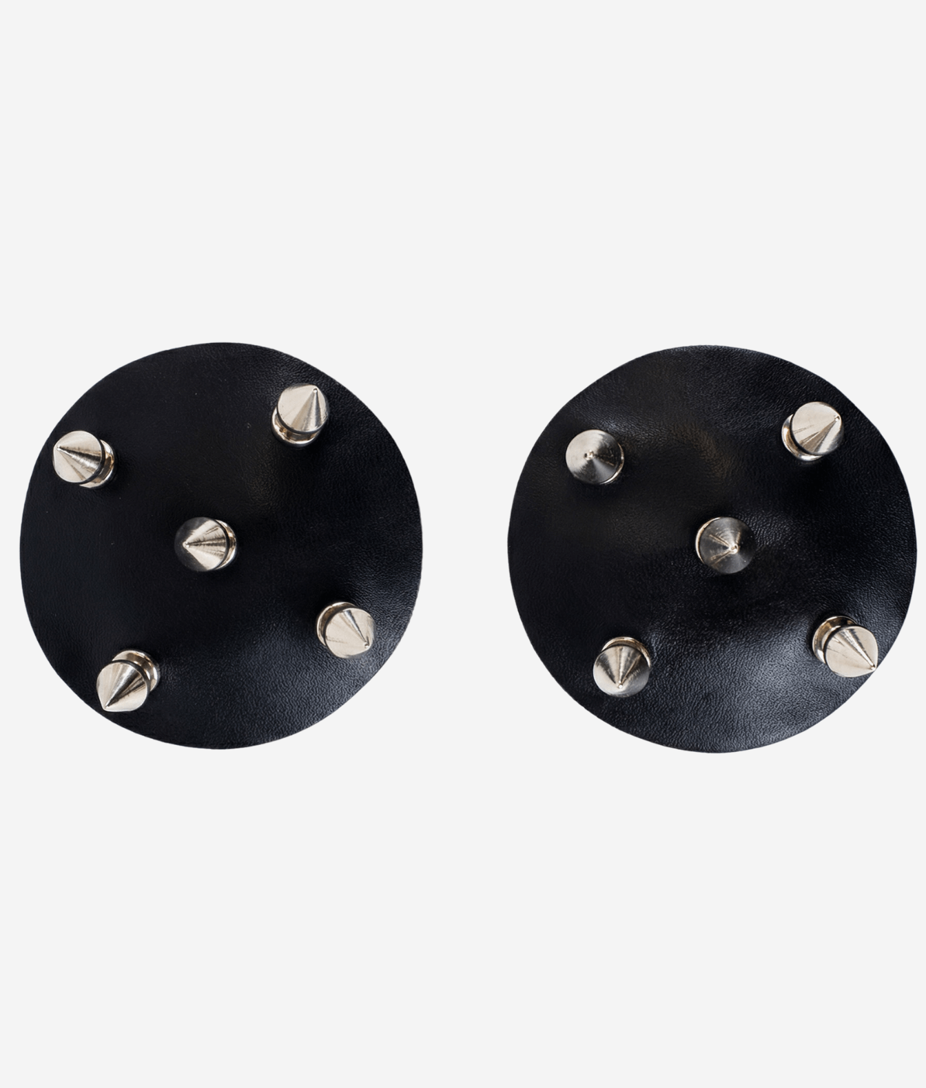 Mr. & Mrs. Nasutniki kostiumowe z metalowymi nitami czarne