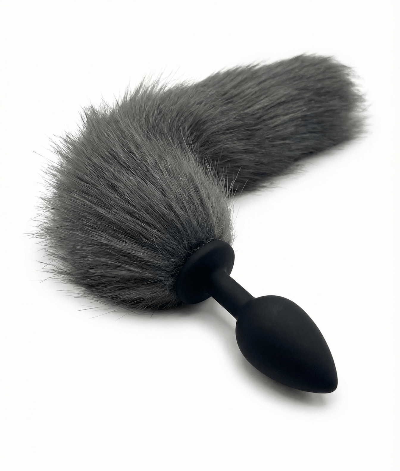 Mr. & Mrs. Sztuczny ogon dekoracyjny szary