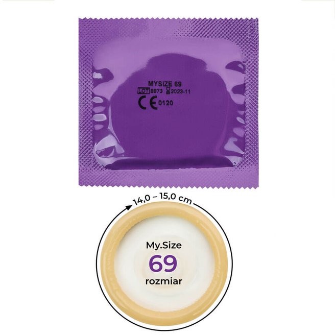 MY.SIZE 69 prezerwatywy dla obwodu 13-14 cm