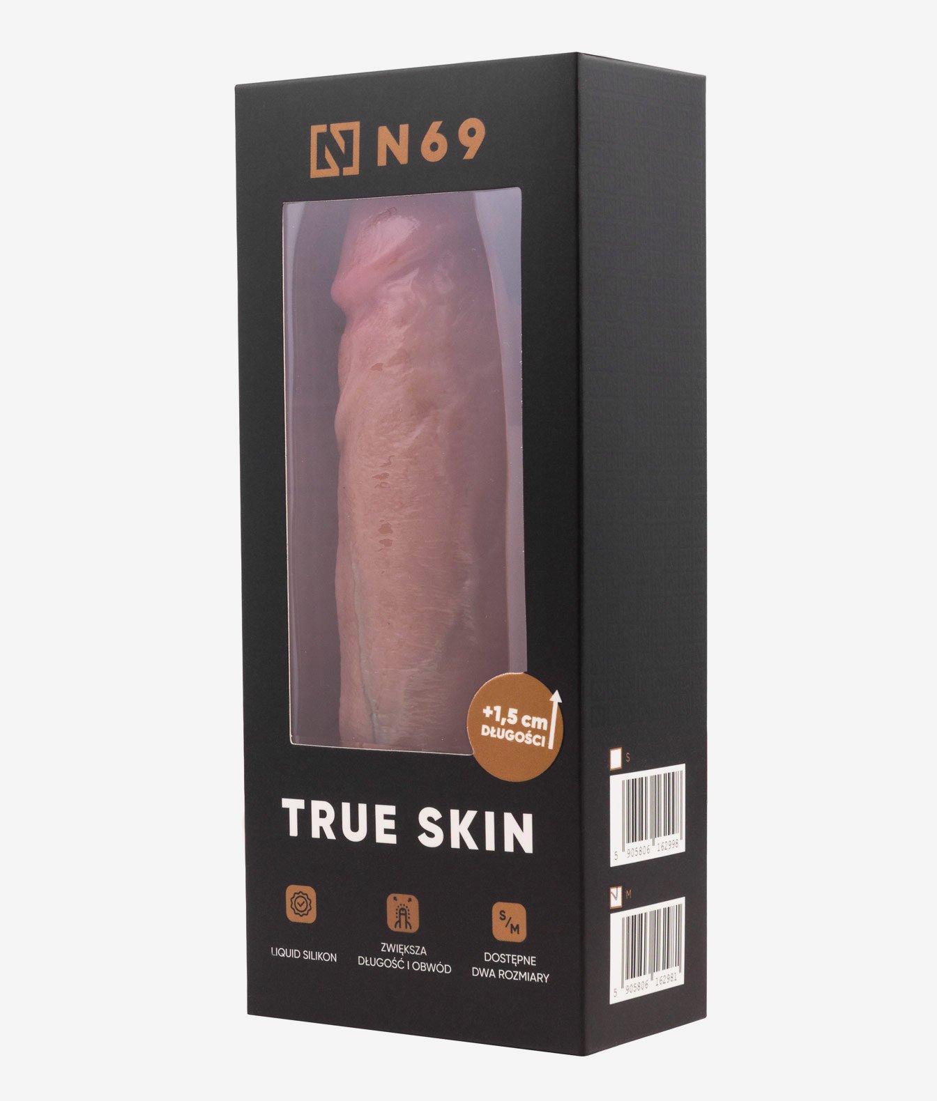 N69 True Skin silikonowa proteza M