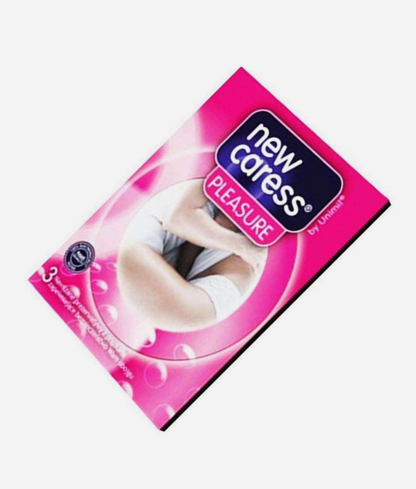 New Caress Pleasure 3 szt prezerwatywy prążkowane