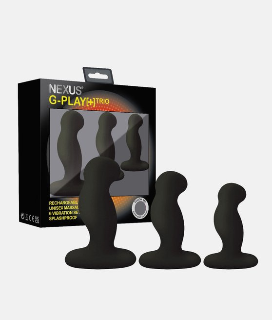 Nexus G-Play Trio Plus Unisex zestaw korków analnych