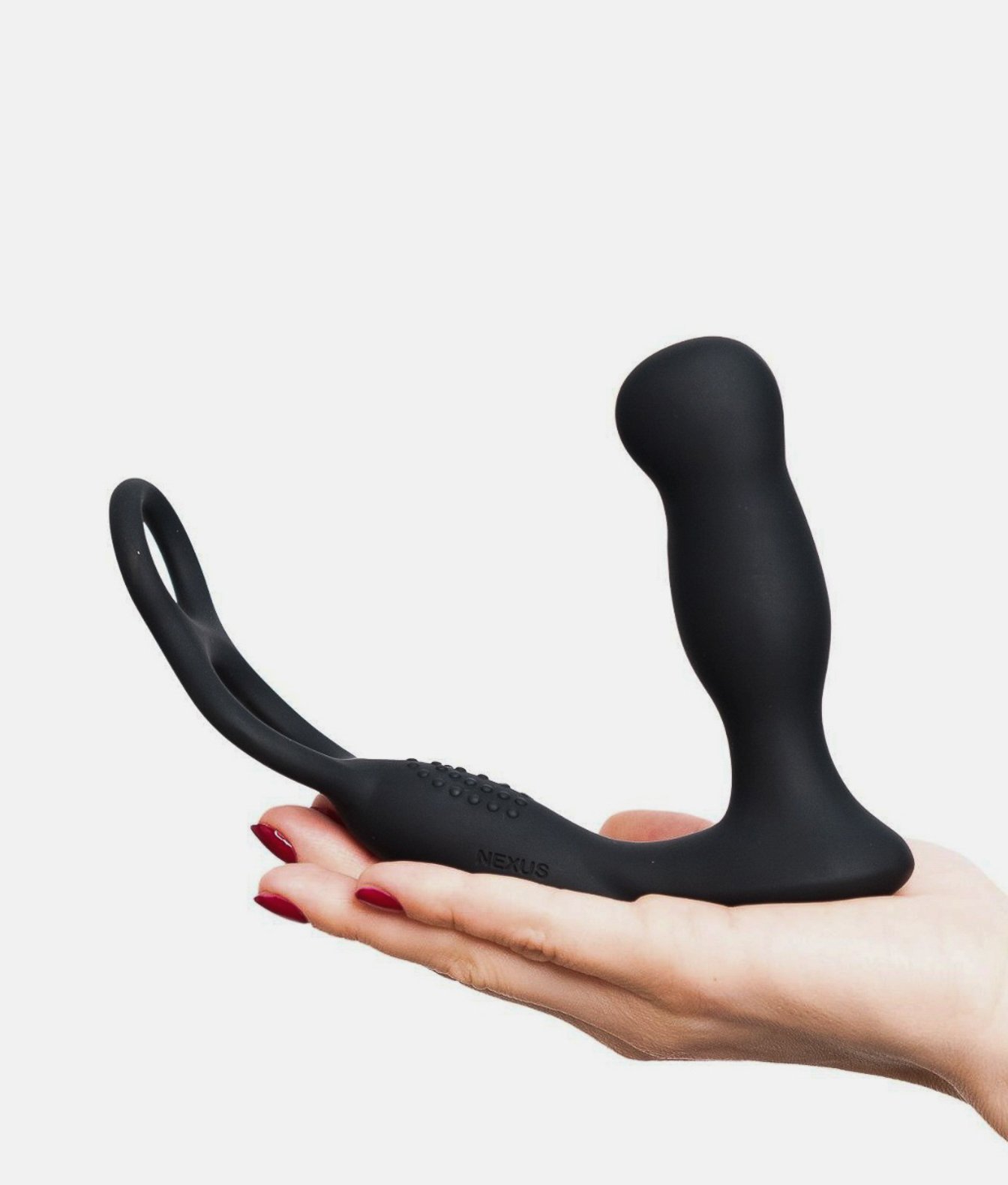 Nexus Revo Embrace wibrujący masażer prostaty z ringiem na penisa