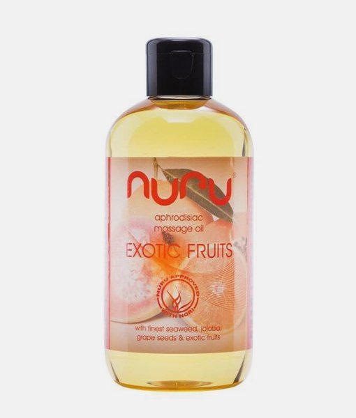 Nuru Massage Oil Exotic Fruits olejek do masażu z afrodyzjakiem