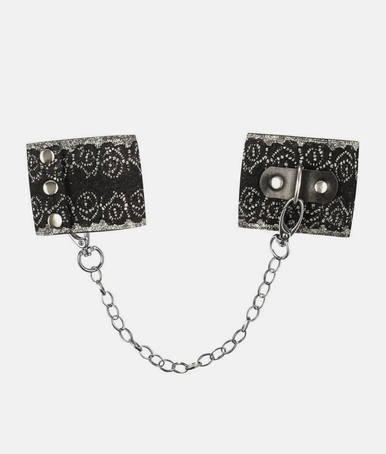 Obsessive A747 kajdanki erotyczne z łańcuszkiem