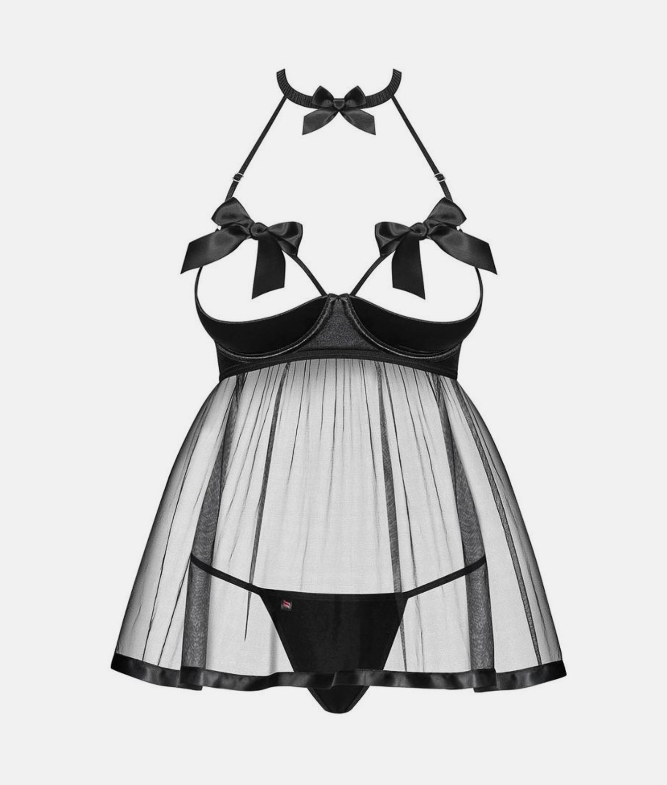 Obsessive Delishya koszulka babydoll i stringi