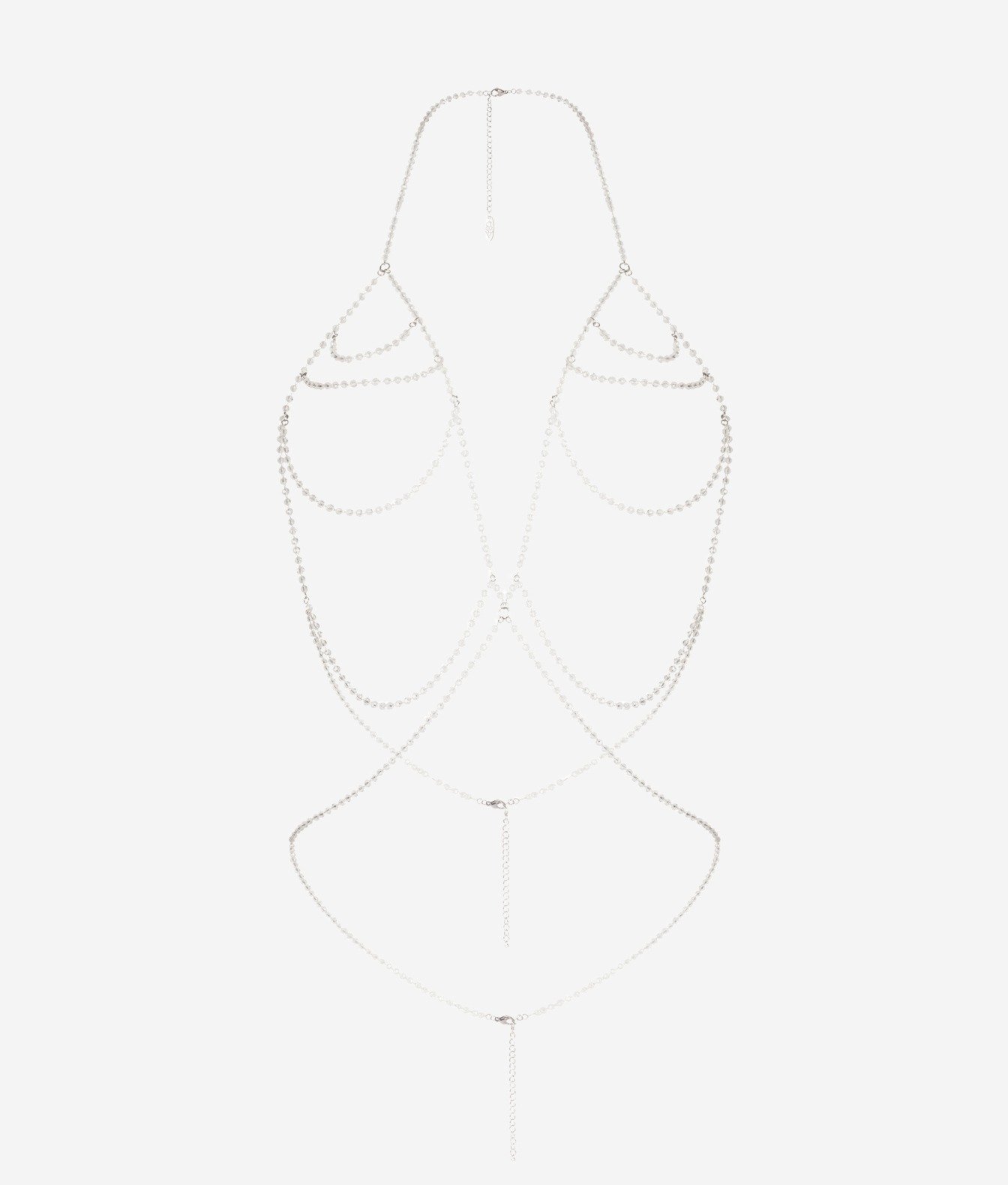 Obsessive Lyxa biżuteryjny biustonosz O/S