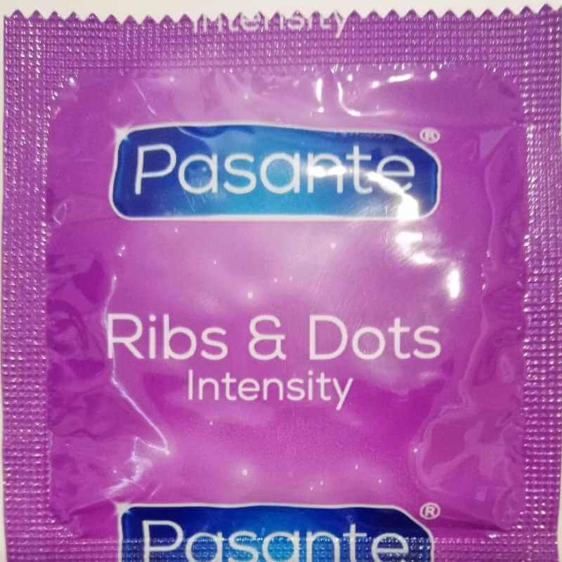 Pasante Intensity Ribs&Dots prezerwatywy zwiększające doznania