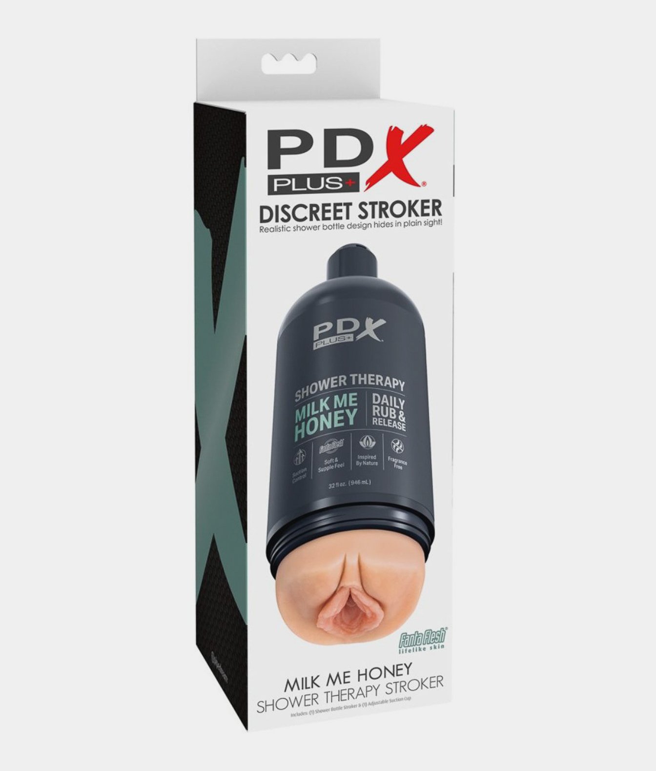 PDX Plus Shower Therapy Milk Me Honey Dyskretny Masturbator