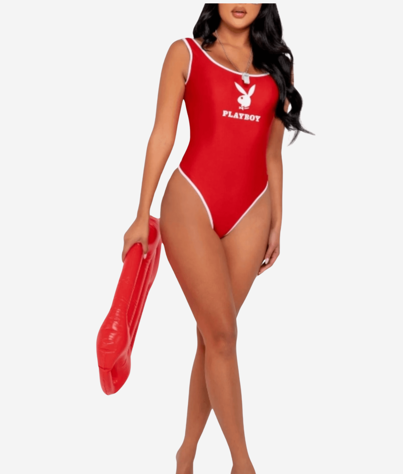 Playboy Lingerie body czerwone Beach Patrol