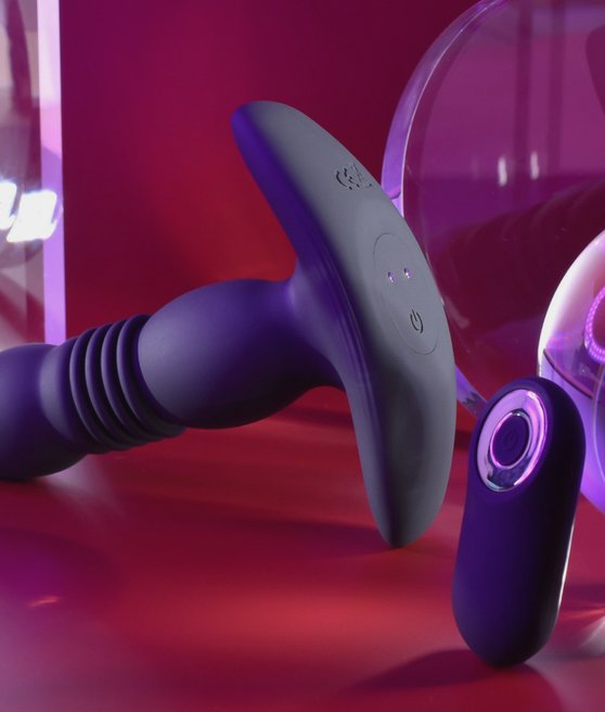 Playboy trust the thrust masażer prostaty pulsujący z pilotem