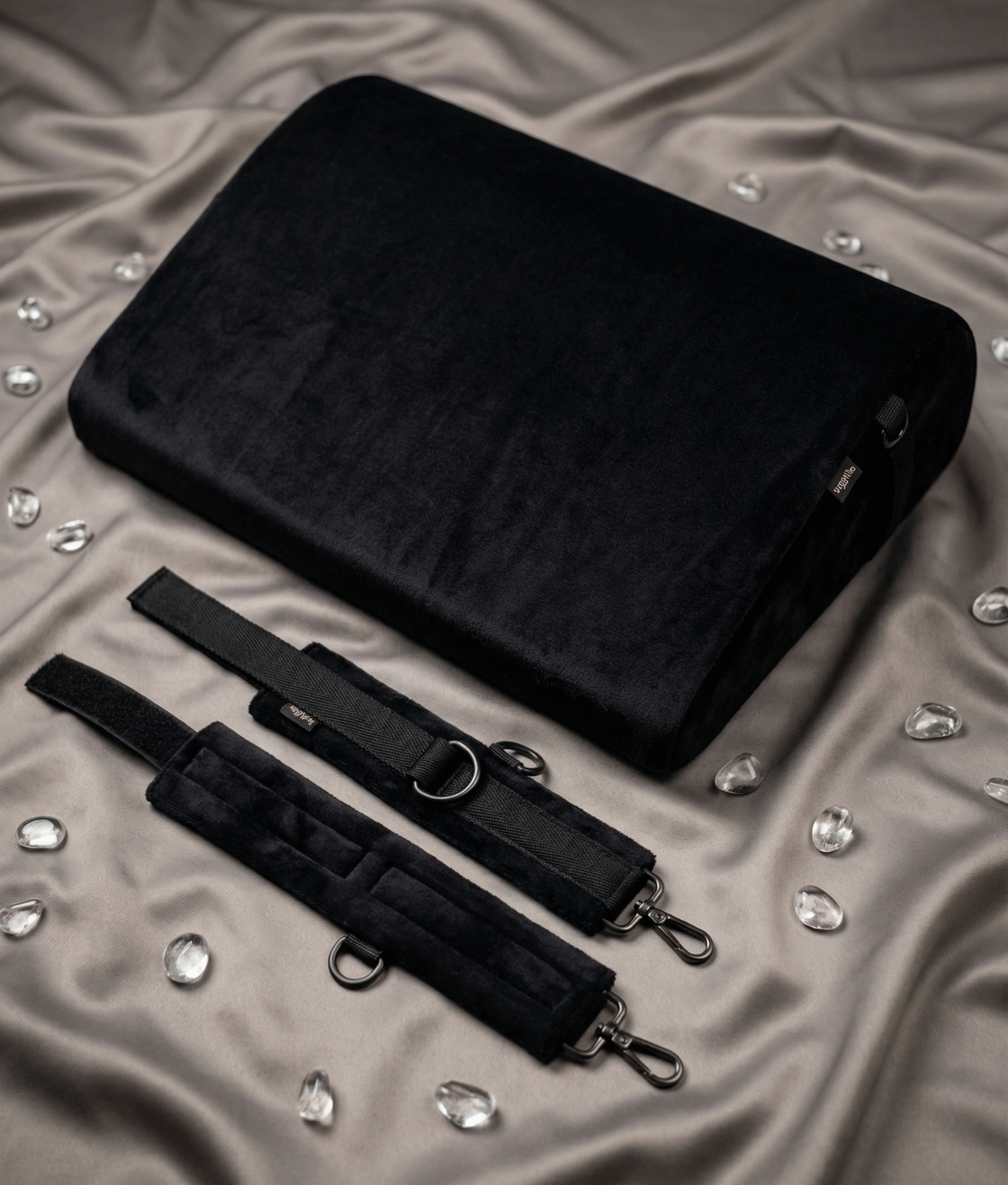 Mr. & Mrs. Poduszka pozycjonująca klin czarna