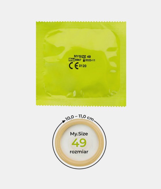 MY.SIZE PRO 49 prezerwatywy dla obwodu 10-11 cm