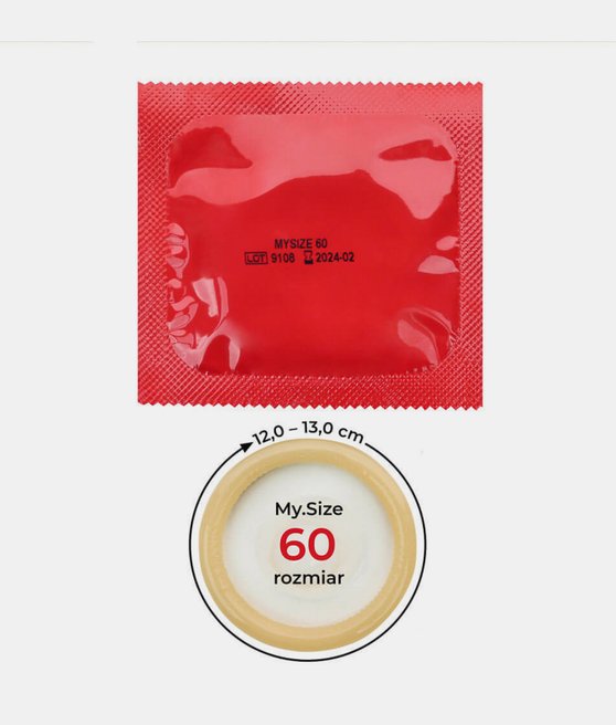 MY.SIZE PRO 60 prezerwatywy lateksowe dla obwodu 12-13 cm