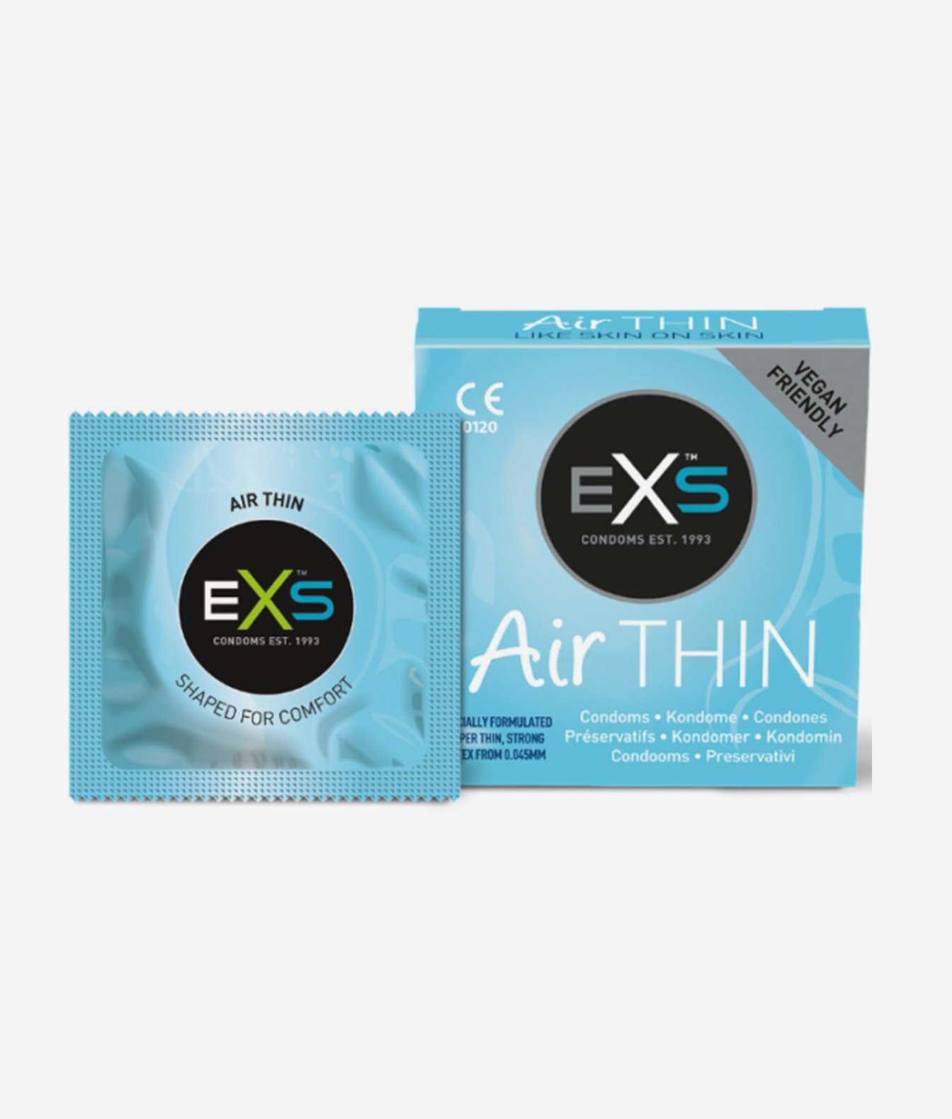 EXS Air Thin Najcieńsze Cienkie Prezerwatywy