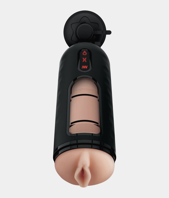 PDX Elite Vibrating Mega Milker masturbator z wibracjami