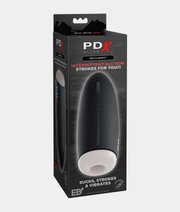 PDX Elite Fap-O-Matic masturbator z wibracjami thumbnail