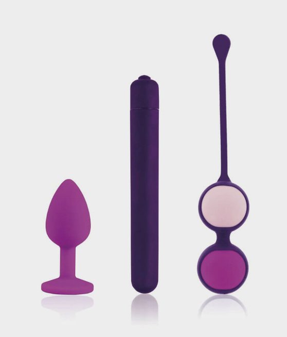 Rianne S Essentials First Vibe Kit zestaw dla początkujących z kosmetyczką