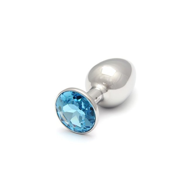 Rosebuds® korek analny Crystal Medium Aquamarine