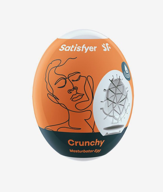 Satisfyer Egg Crunchy mini masturbator 