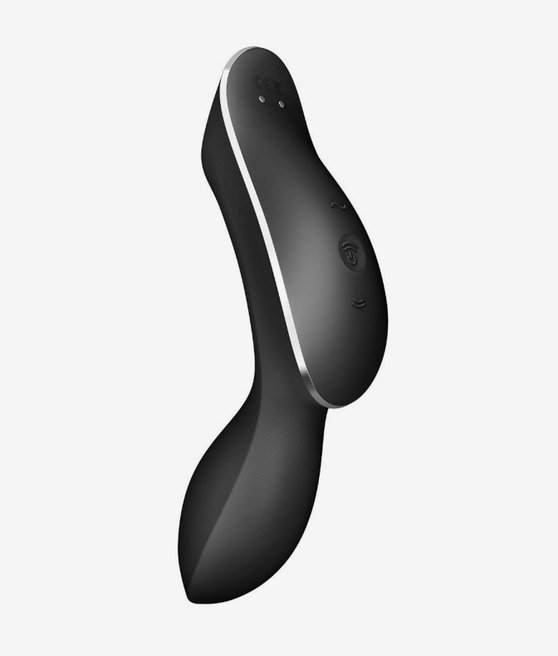 Satisfyer Curvy Trinity wibrator z bezdotykowym masażerem łechtaczki