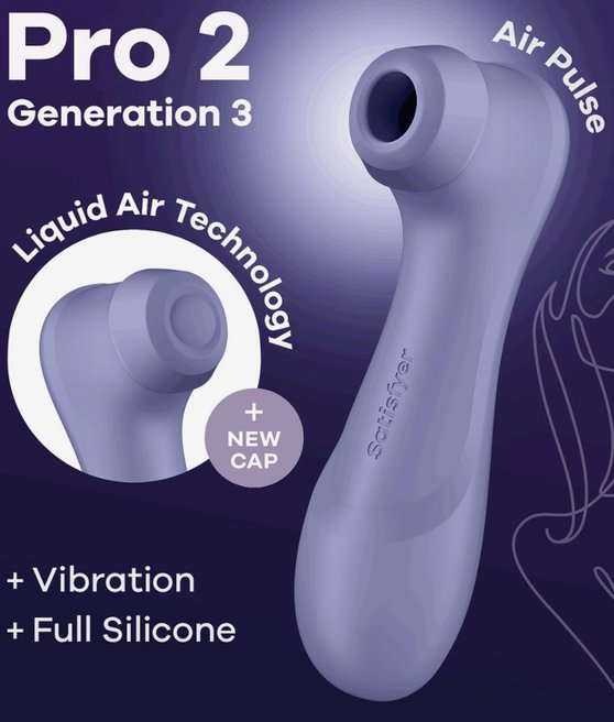 Satisfyer- Pro 2 Generation 3- Air Pulse Vibrator