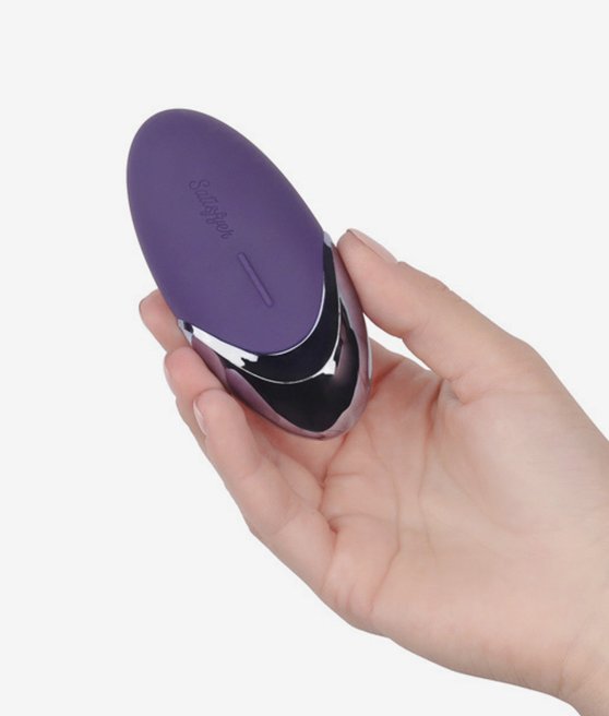Satisfyer Purple Pleasure Lay-On Vibrator masażer łechtaczki