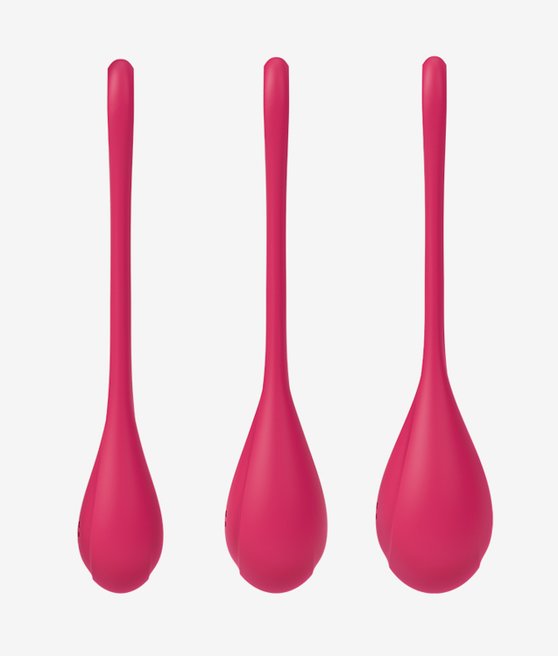 Satisfyer Yoni Power 1 zestaw kulek do ćwiczeń mięśni kegla