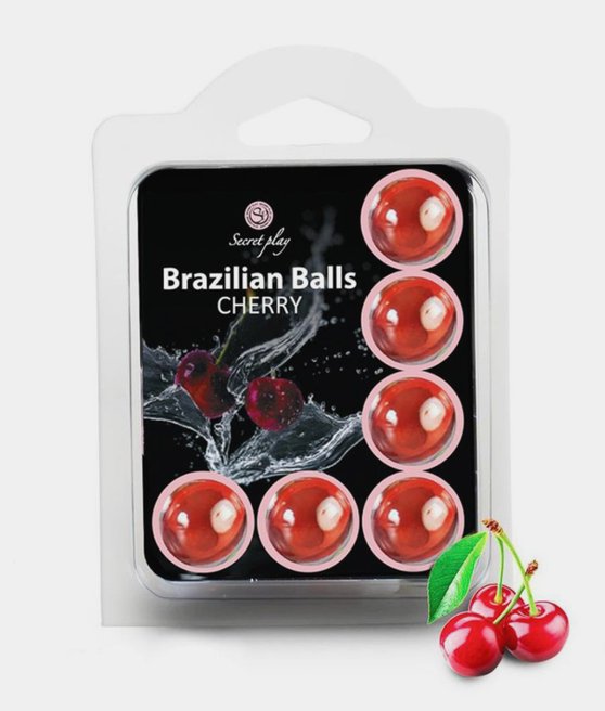 Secret Play Brazilian Balls wiśniowe kulki