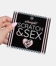 Secret Play Scratch & Play Straight erotyczna zdrapka z pozycjami thumbnail