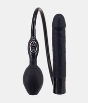 Seven Creations premium range inflatable vibrator black wibrator analny thumbnail