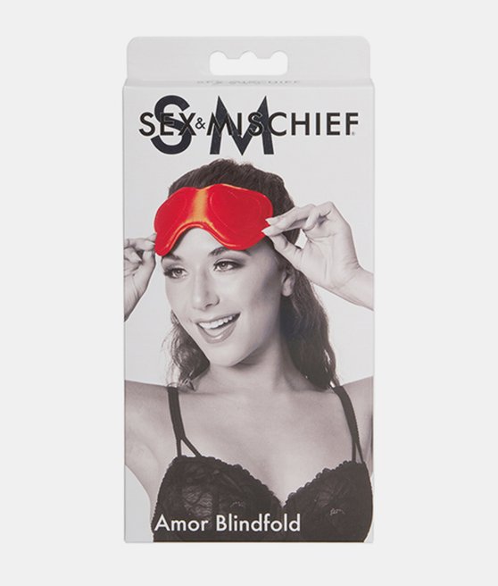 Sex&Mischief - Amor blindfold satynowa maska na oczy 