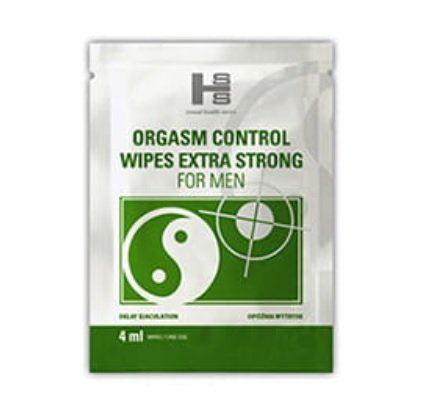 SHS Orgasm Control Wipes chusteczki opóźniające orgazm