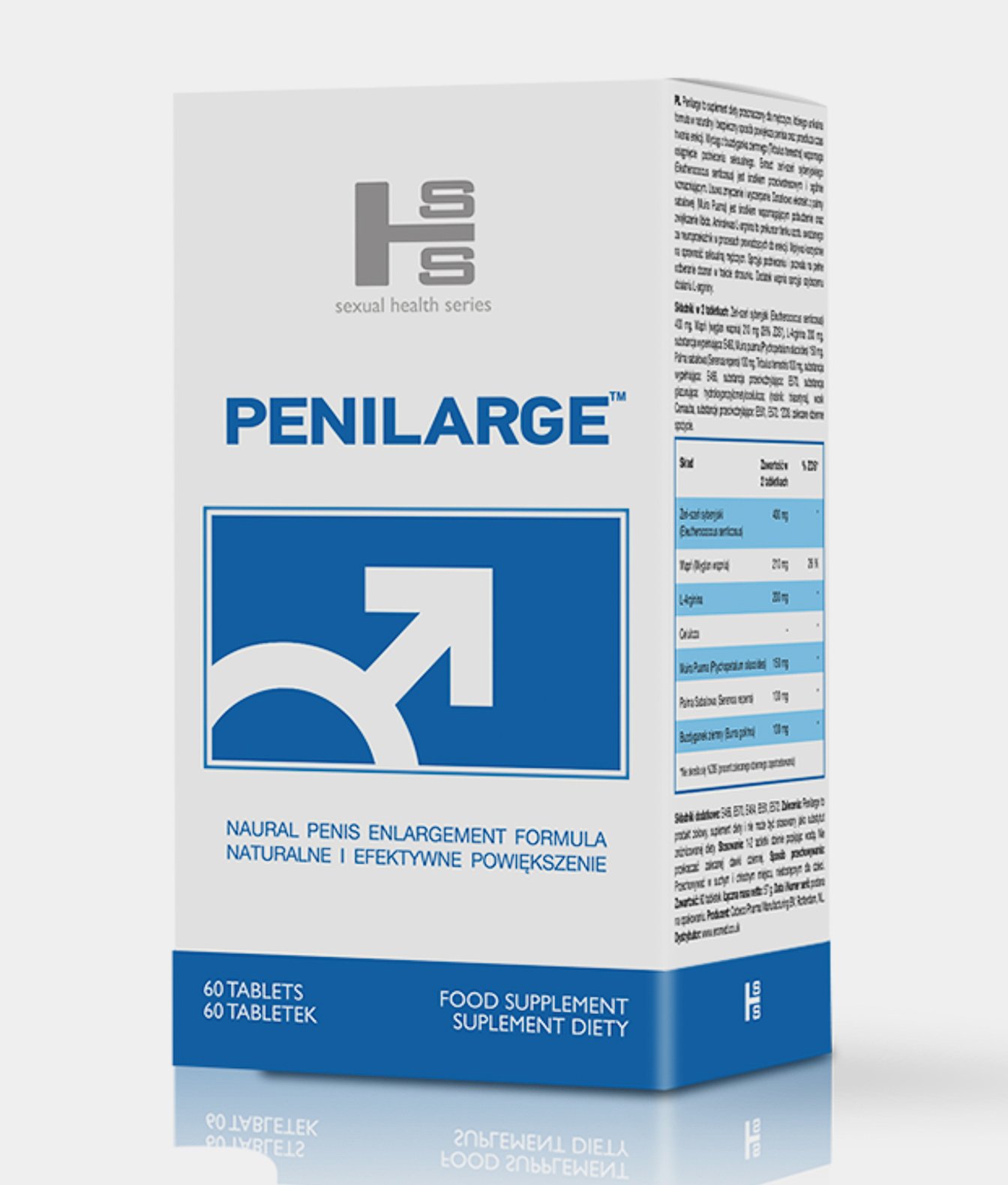 SHS Penilarge tabletki powiększające penisa