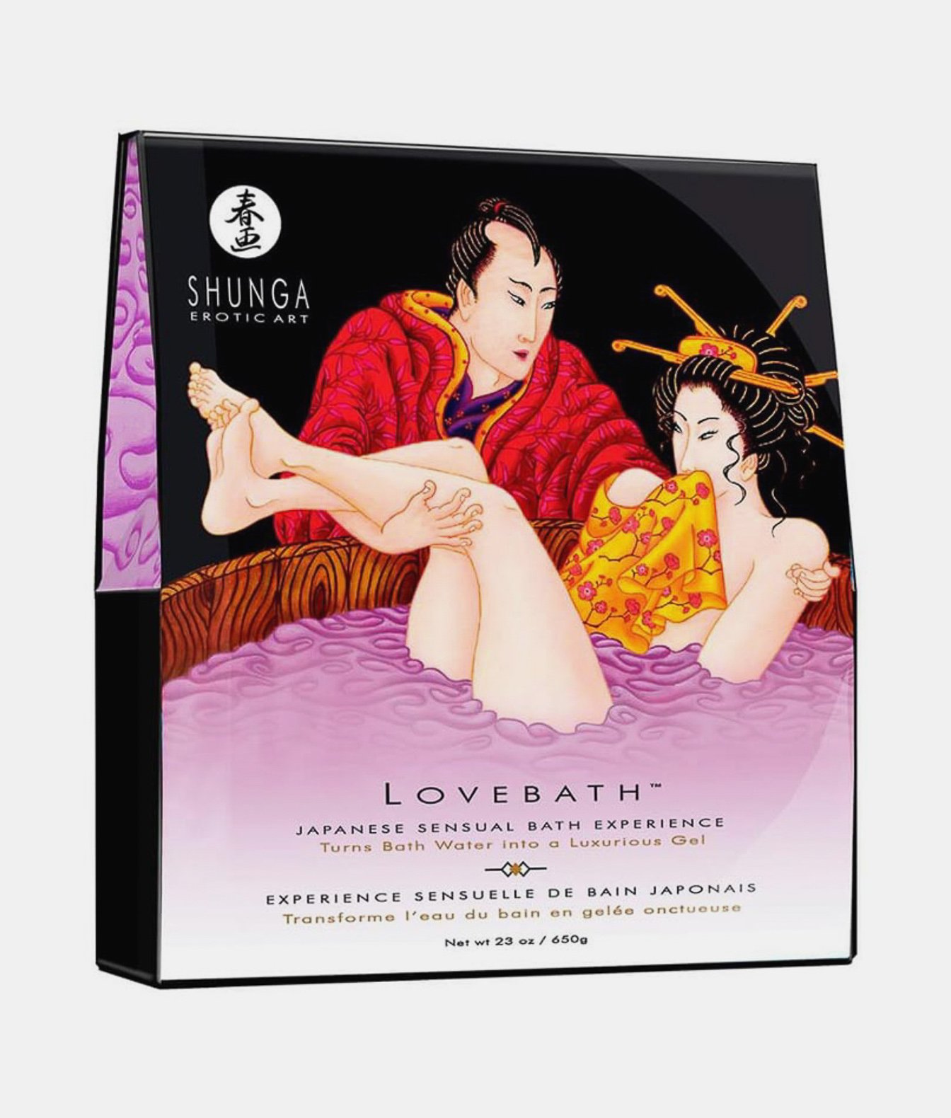 Shunga Lovebath fioletowy zestaw do żelowej kąpieli