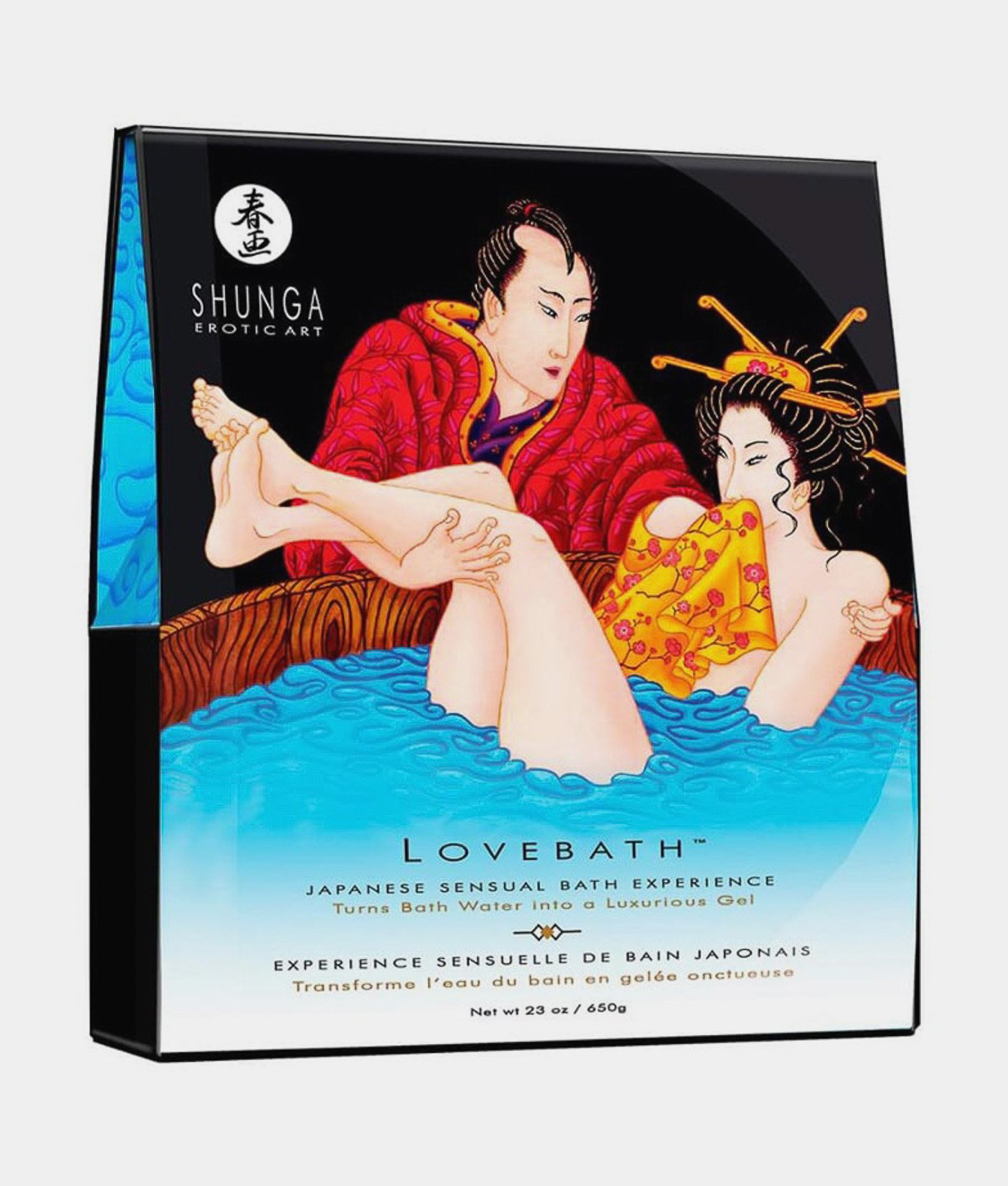 Shunga Lovebath niebieski zestaw do żelowej kąpieli