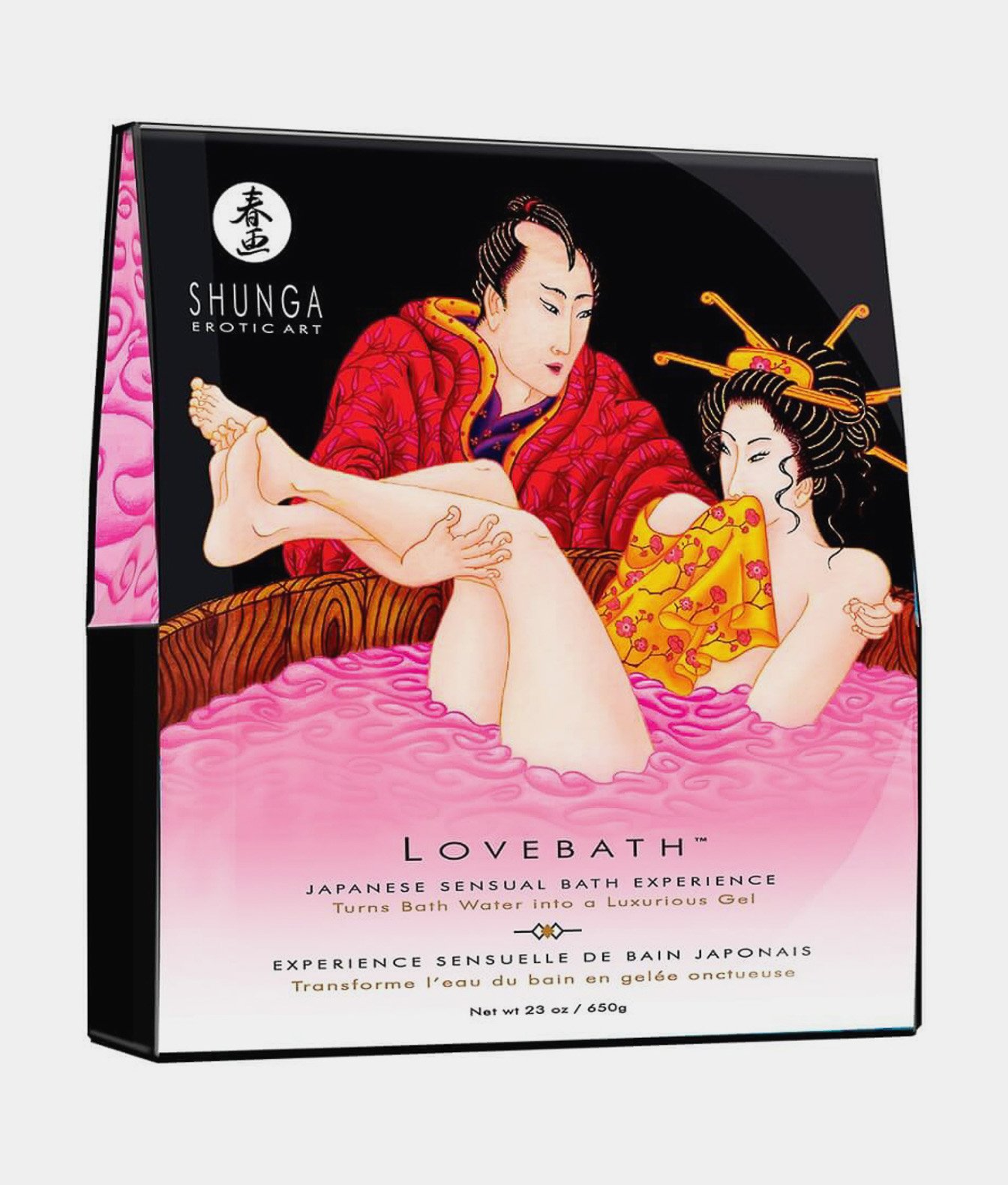 Shunga Lovebath różowy zestaw do żelowej kąpieli