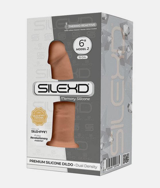 SilexD dildo z przyssawką 17 cm długości 4 cm średnica