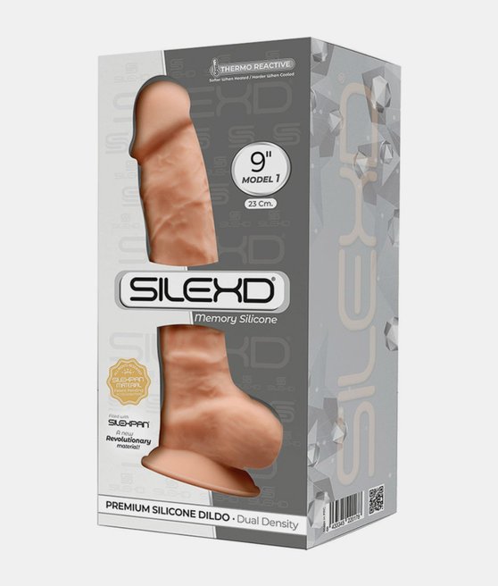 SilexD dildo z przyssawką 24 cm długości 5 cm średnica