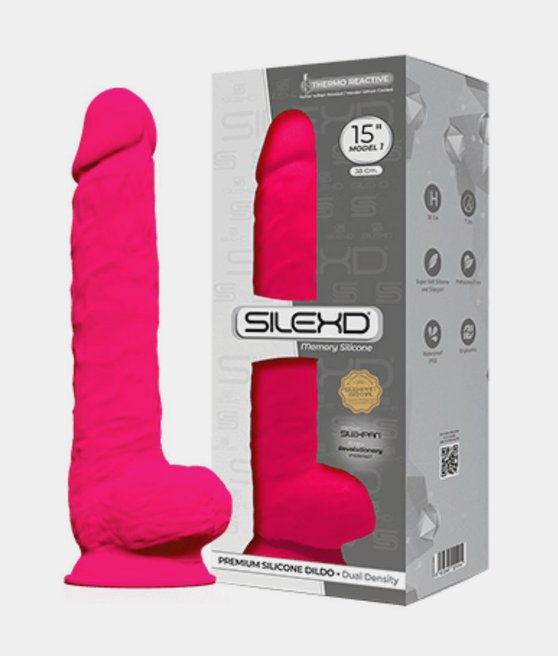 SilexD dildo z przyssawką 29,5 długości 7 cm średnica