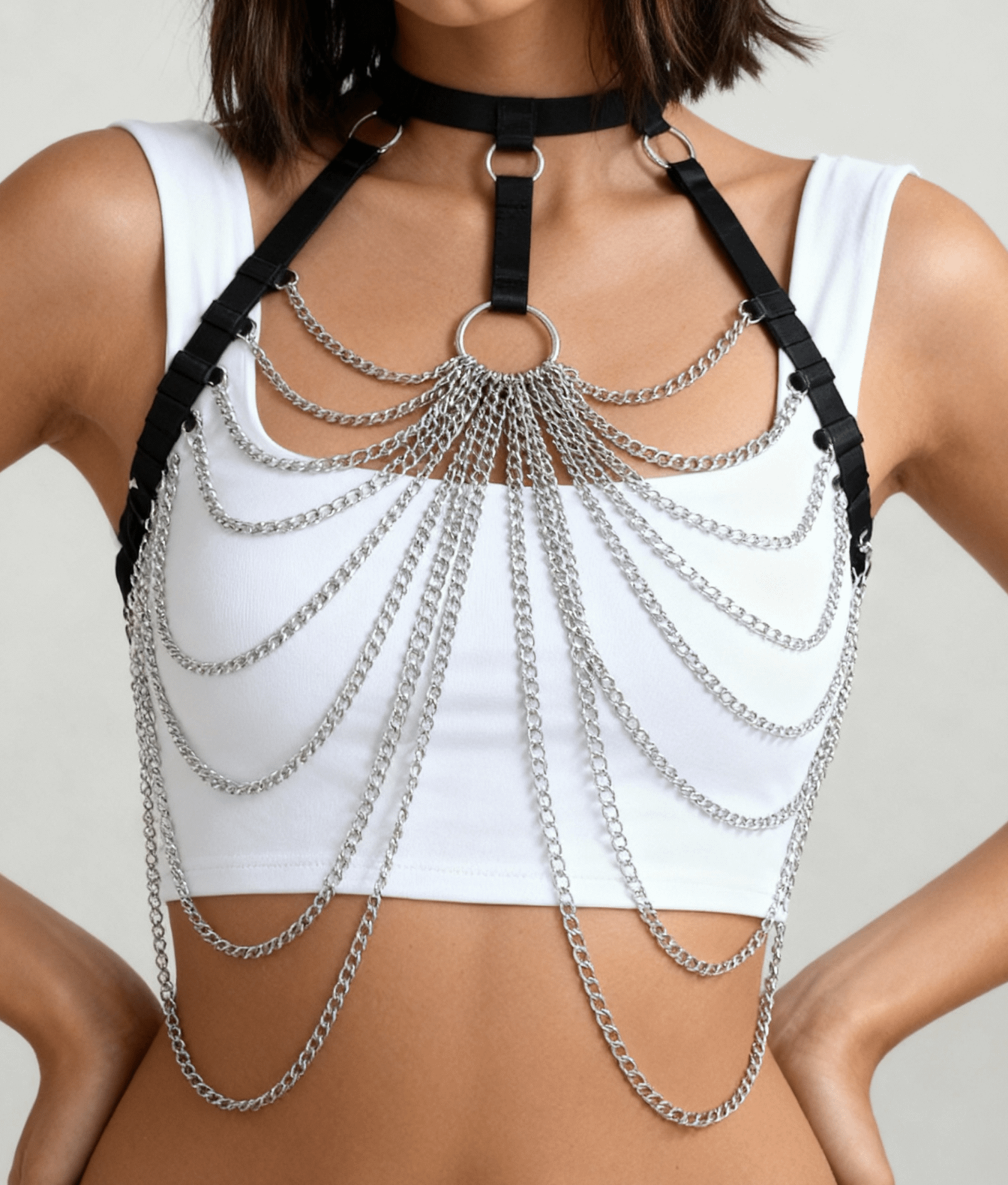 NAKAI So Lys harness z łańcuszkami