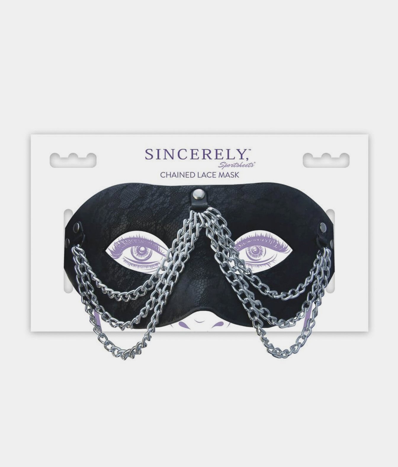 Sportsheets Sincerely Chained Lace Mask maska na oczy